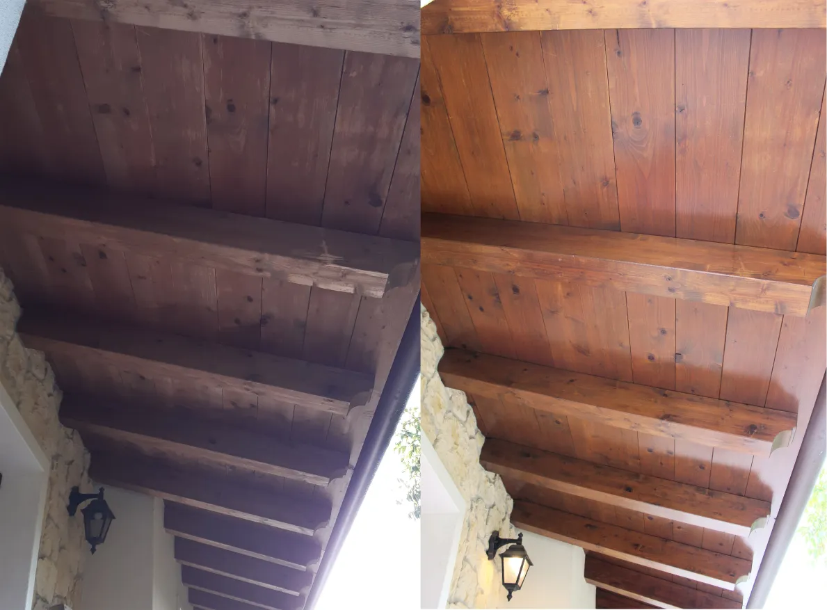 Finitura trave professionale